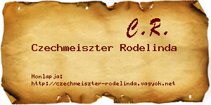 Czechmeiszter Rodelinda névjegykártya